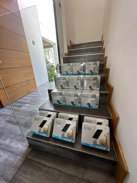 Equipos para instalación de cámaras de seguridad en Las Condes