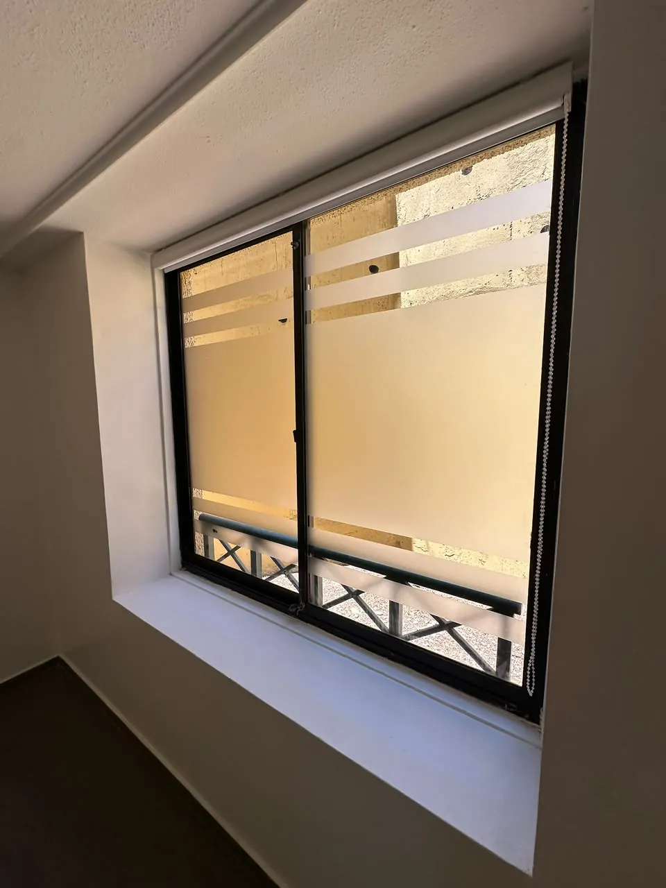 Terminación de ventana interior en Viña del Mar